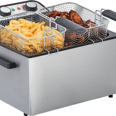 Steba Φριτέζα 5lt Ασημί