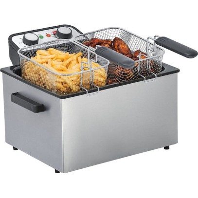 Steba Φριτέζα 5lt Ασημί