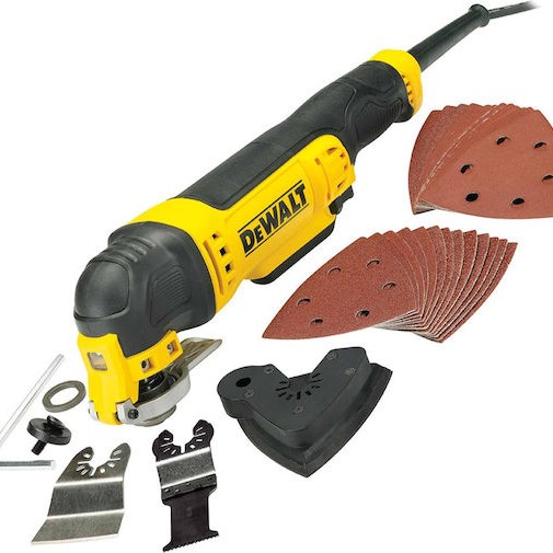 Dewalt Παλινδρομικό Πολυεργαλείο 300W με Ρύθμιση Ταχύτητας