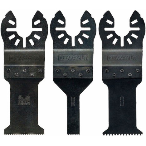 Dewalt Λάμες Πολυεργαλείων 3τμχ DT20713
