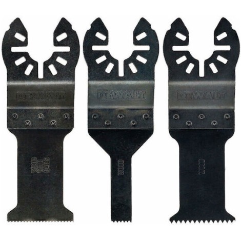 Dewalt Λάμες Πολυεργαλείων 3τμχ DT20713