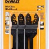 Dewalt Λάμες Πολυεργαλείων 3τμχ DT20713