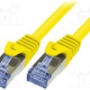 LogiLink Primeline S/FTP Cat.6a Καλώδιο Δικτύου Ethernet 1m Κίτρινο