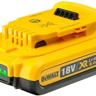 Dewalt Μπαταρία Εργαλείου Λιθίου 18V με Χωρητικότητα 2Ah
