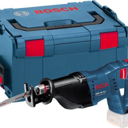 Bosch GSA 18 V-LI Σπαθοσέγα 18V Solo & L-Boxx