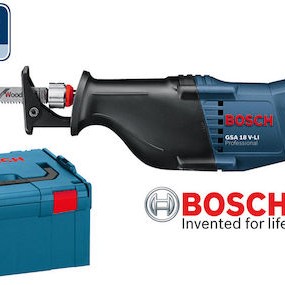 Bosch GSA 18 V-LI Σπαθοσέγα 18V Solo & L-Boxx