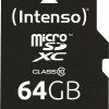 Intenso microSDXC 64GB Class 10 High Speed με αντάπτορα