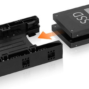 Icy Dock EZ-Fit Lite Πλαίσιο Για Σκληρούς Δίσκους ICY Dock 2x2x6,3cm IDE/SATA in 3,5