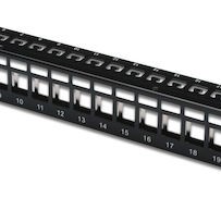 Digitus Patch Panel Keystone για Rack 1U 19