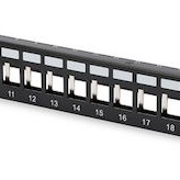 Digitus Patch Panel Keystone για Rack 1U 19