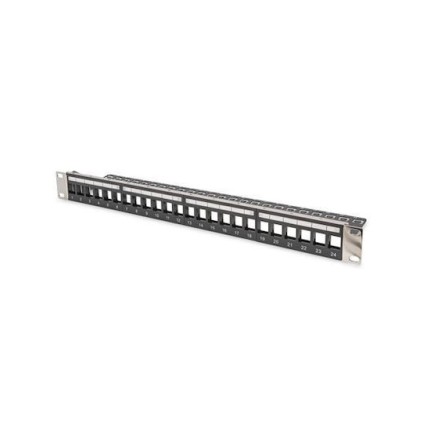Digitus Patch Panel Keystone για Rack 1U 19