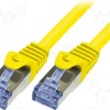 LogiLink Primeline S/FTP Cat.6a Καλώδιο Δικτύου Ethernet 5m Κίτρινο