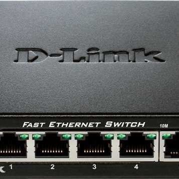D-Link DES-105 Unmanaged L2 Switch με 5 Θύρες Ethernet