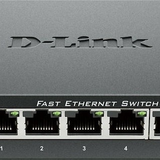 D-Link DES-105 Unmanaged L2 Switch με 5 Θύρες Ethernet