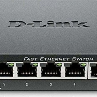 D-Link DES-105 Unmanaged L2 Switch με 5 Θύρες Ethernet
