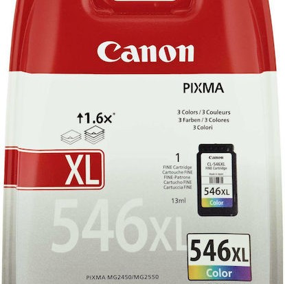 Canon CL-546XL Γνήσιο Μελάνι Εκτυπωτή InkJet Πολλαπλό (Color) (8288B001)