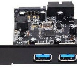 Silverstone PCIe σε 2 εξωτερικές και 1 εσωτερική θύρα USB 3.0