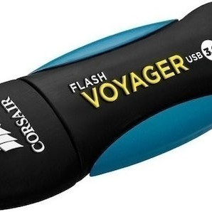 Corsair Voyager V2 128GB USB 3.0 Stick Μαύρο