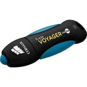 Corsair Voyager V2 128GB USB 3.0 Stick Μαύρο