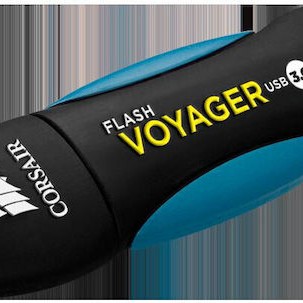 Corsair Voyager V2 128GB USB 3.0 Stick Μαύρο