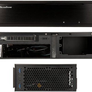 Silverstone Milo ML06 Home Theater Κουτί Υπολογιστή Μαύρο