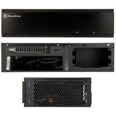 Silverstone Milo ML06 Home Theater Κουτί Υπολογιστή Μαύρο