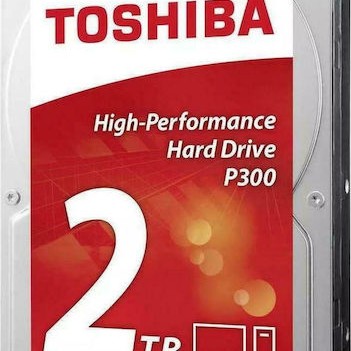 Toshiba P300 2TB HDD Σκληρός Δίσκος 3.5