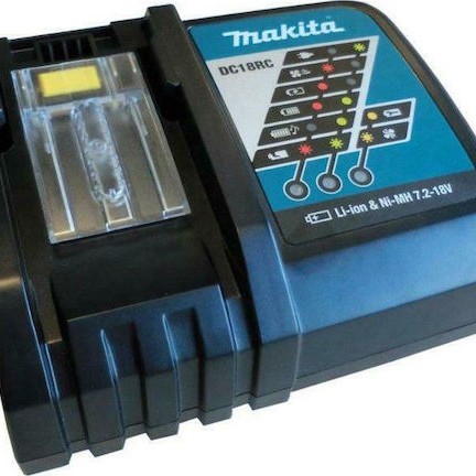 Makita Φορτιστής Μπαταριών Εργαλείου 14.4-18V Λιθίου DC18RC