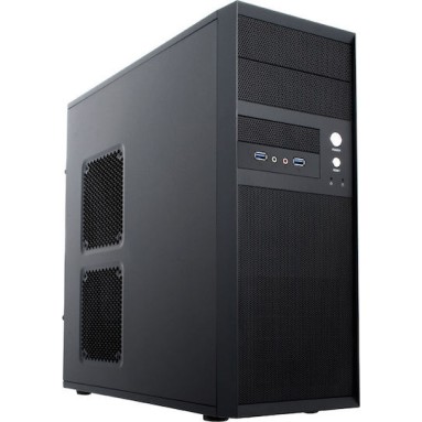Chieftec CQ-01B-U3-OP Midi Tower Κουτί Υπολογιστή Μαύρο