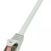 LogiLink Primeline S/FTP Cat.6 Καλώδιο Δικτύου Ethernet 0.25m Γκρι