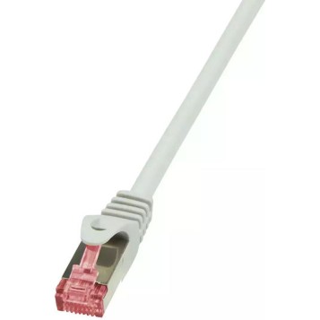 LogiLink Primeline S/FTP Cat.6 Καλώδιο Δικτύου Ethernet 0.25m Γκρι