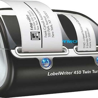 Dymo LabelWriter® 450 Twin Turbo Εκτυπωτής Ετικετών Απευθείας Μεταφοράς USB 600 dpi