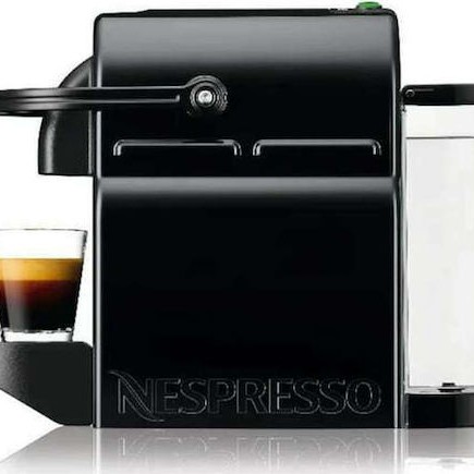 De'Longhi Inissia Καφετιέρα για Κάψουλες Nespresso Πίεσης 19bar Black