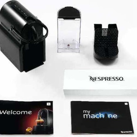 De'Longhi Inissia Καφετιέρα για Κάψουλες Nespresso Πίεσης 19bar Black