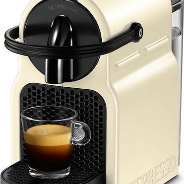 De'Longhi Inissia Καφετιέρα για Κάψουλες Nespresso Πίεσης 19bar Vanilla Cream