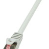 LogiLink Primeline S/FTP Cat.6 Καλώδιο Δικτύου Ethernet 0.5m Γκρι