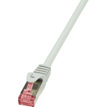 LogiLink Primeline S/FTP Cat.6 Καλώδιο Δικτύου Ethernet 0.5m Γκρι