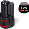 Bosch Μπαταρία Εργαλείου Λιθίου 12V με Χωρητικότητα 2Ah GBA