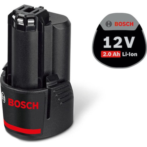 Bosch Μπαταρία Εργαλείου Λιθίου 12V με Χωρητικότητα 2Ah GBA