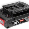 Bosch Μπαταρία Εργαλείου Λιθίου 18V με Χωρητικότητα 2Ah GBA