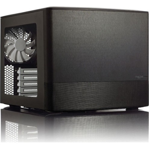 Fractal Design Node 804 Cube Κουτί Υπολογιστή με Πλαϊνό Παράθυρο Μαύρο