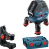 Bosch GLL 3-50 Αυτορυθμιζόμενο Γραμμικό Αλφάδι Laser Κόκκινης Δέσμης 1.5V με Εύρος Εργασίας 10m