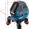 Bosch GLL 3-50 Αυτορυθμιζόμενο Γραμμικό Αλφάδι Laser Κόκκινης Δέσμης 1.5V με Εύρος Εργασίας 10m