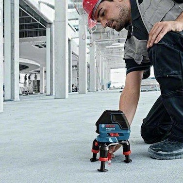 Bosch GLL 3-50 Αυτορυθμιζόμενο Γραμμικό Αλφάδι Laser Κόκκινης Δέσμης 1.5V με Εύρος Εργασίας 10m