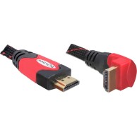 DeLock HDMI 2.0 Cable HDMI male - HDMI male 2m Μαύρο