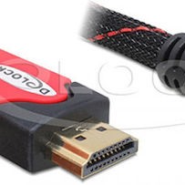 DeLock HDMI 2.0 Cable HDMI male - HDMI male 2m Μαύρο