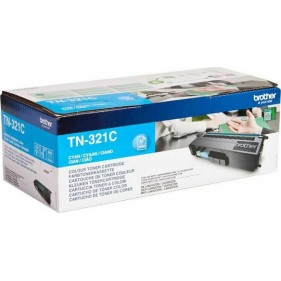 Brother TN-321C Γνήσιο Toner Laser Εκτυπωτή Κυανό 1500 Σελίδων (TN-321C)