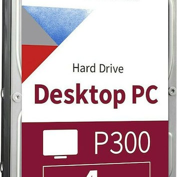 Toshiba P300 4TB HDD Σκληρός Δίσκος 3.5