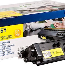 Brother TN-326Y Γνήσιο Toner Laser Εκτυπωτή Κίτρινο 3500 Σελίδων (TN-326Y)