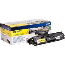 Brother TN-326Y Γνήσιο Toner Laser Εκτυπωτή Κίτρινο 3500 Σελίδων (TN-326Y)